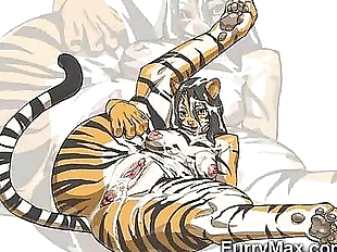Furry Hentai Babes! - 3 min